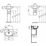 Полупьедестал IDEAL STANDARD TESI T352001